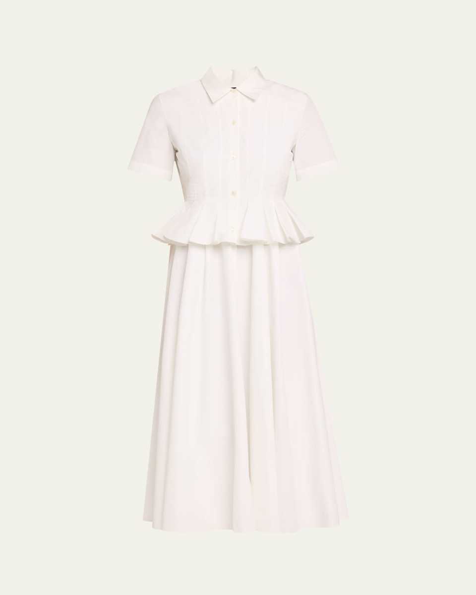 Lulu Long Peplum Waist Dress